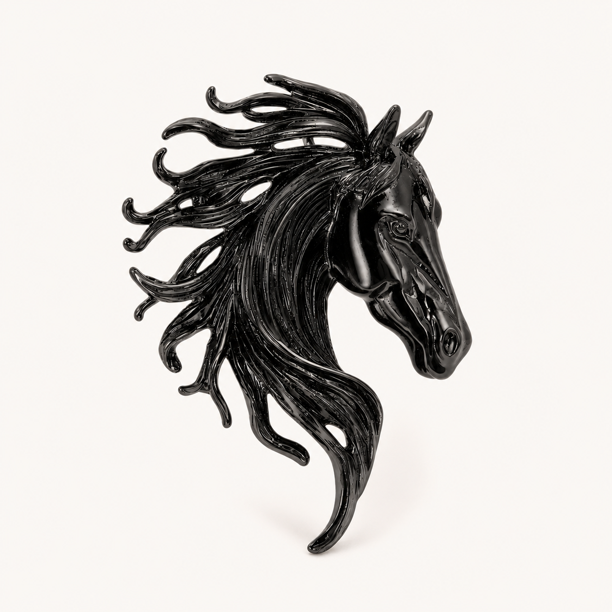 Vintage Horse Head Brooch