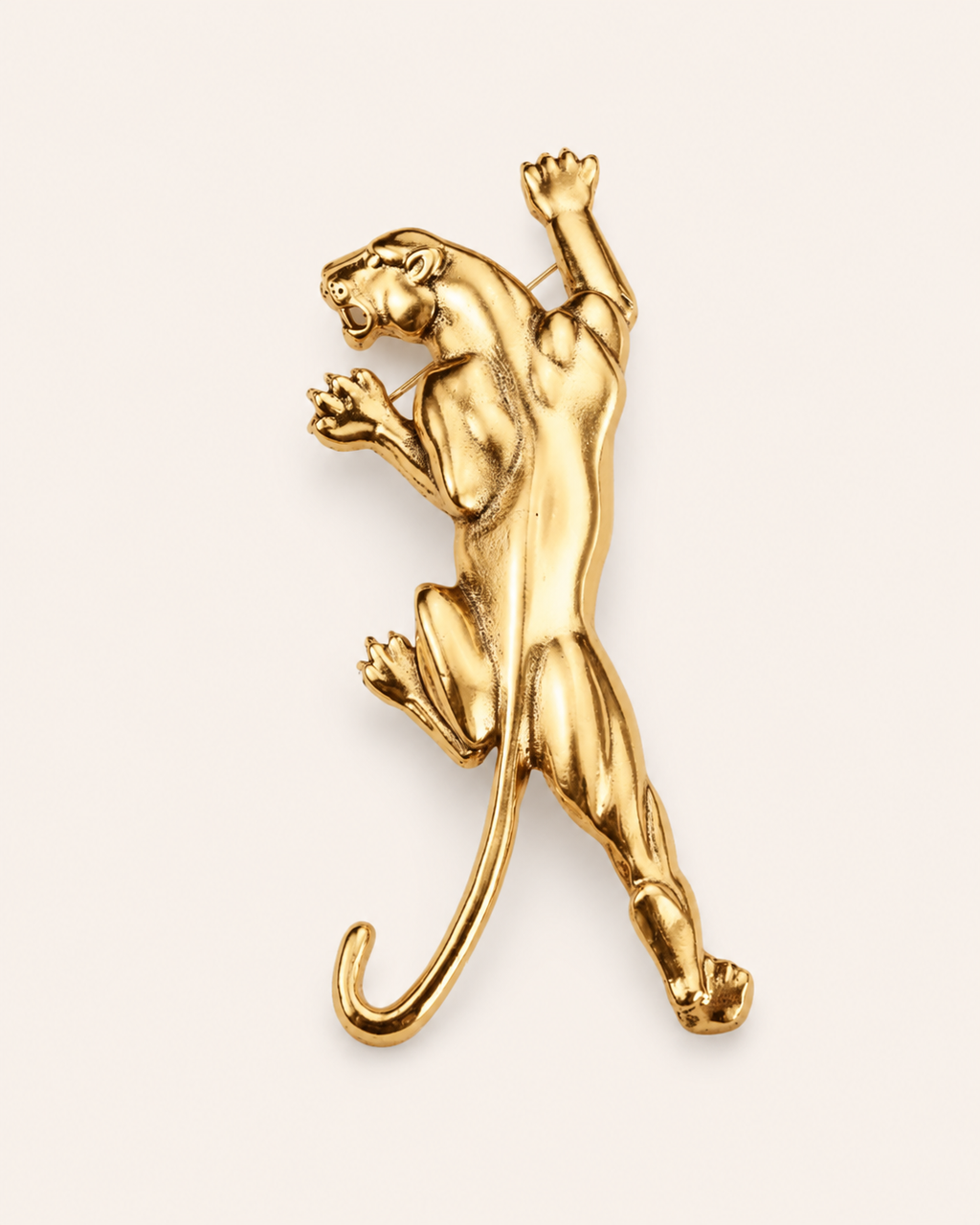 Regal Leopard Brooch