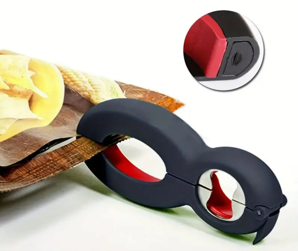 Ouvre-bocal/paquet/boîte 6 en 1