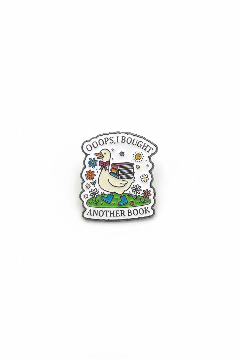 Oops I bought another book! Pin