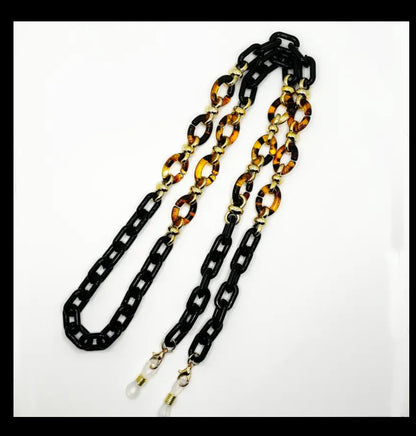 75-76cm acrylic glasses chain ( different colours)