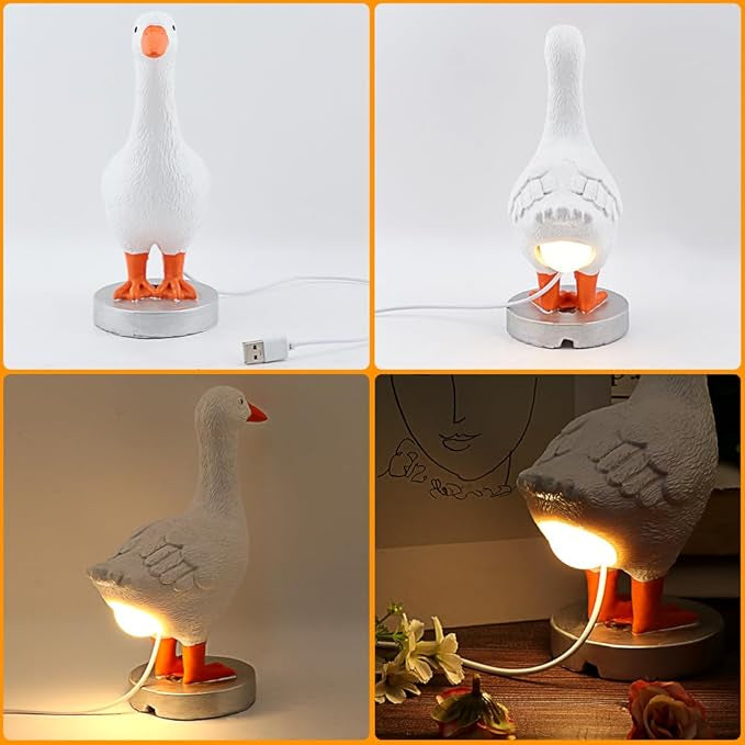 Duck laying egg LED light