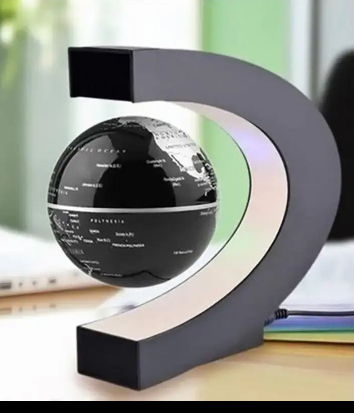 Levitating World Globe Mood Lamp