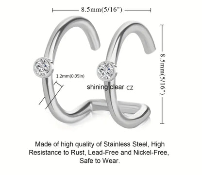 Stainless Steel Ear Cuff