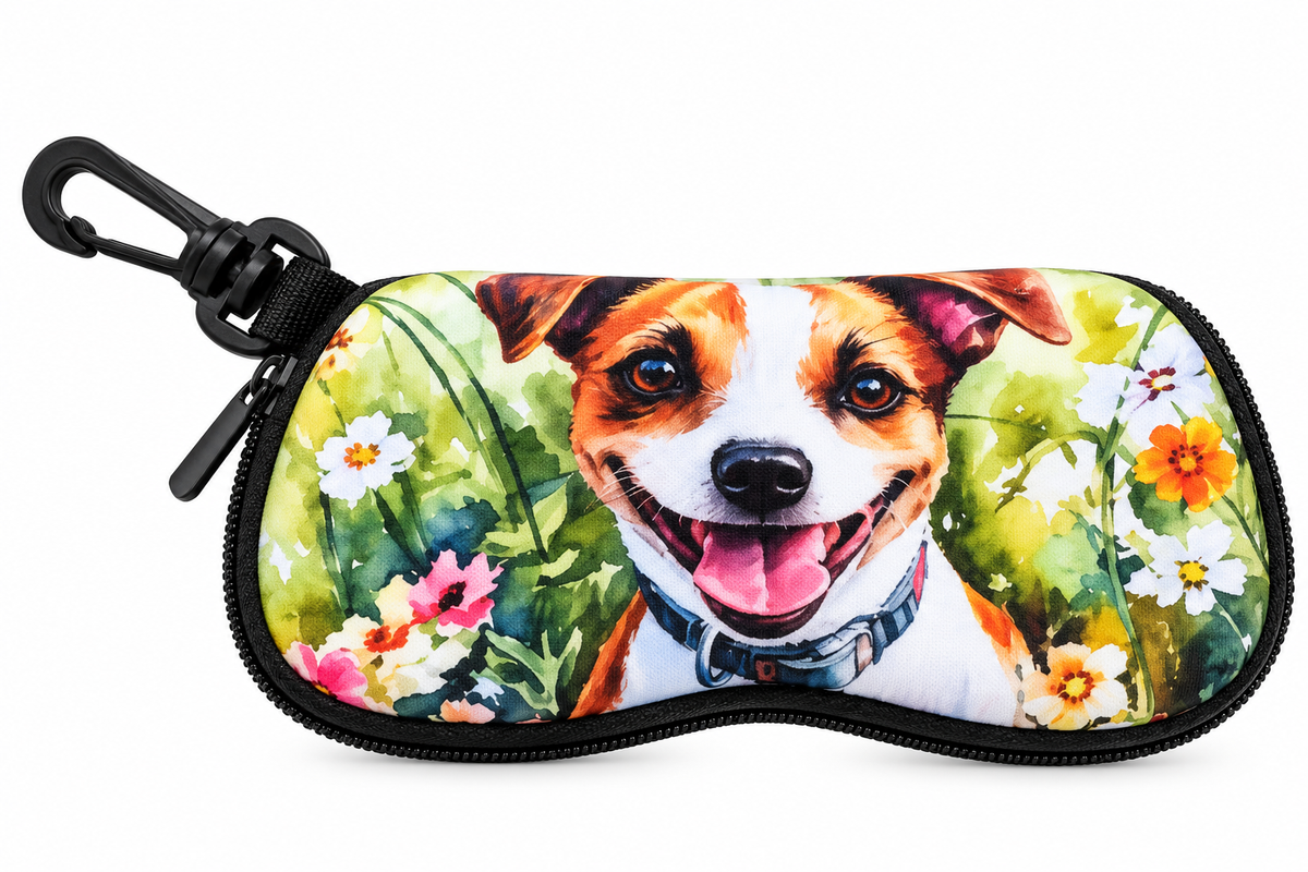 Jack Russell Terrier Glasses Case