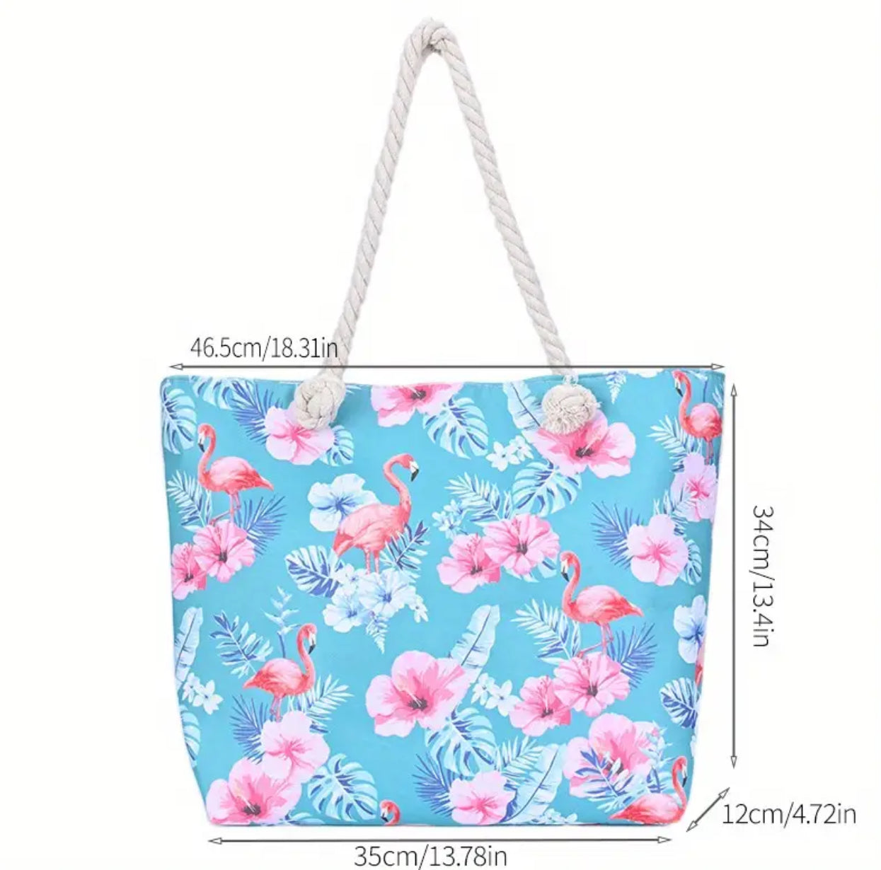 Flamingo Canvas Bag