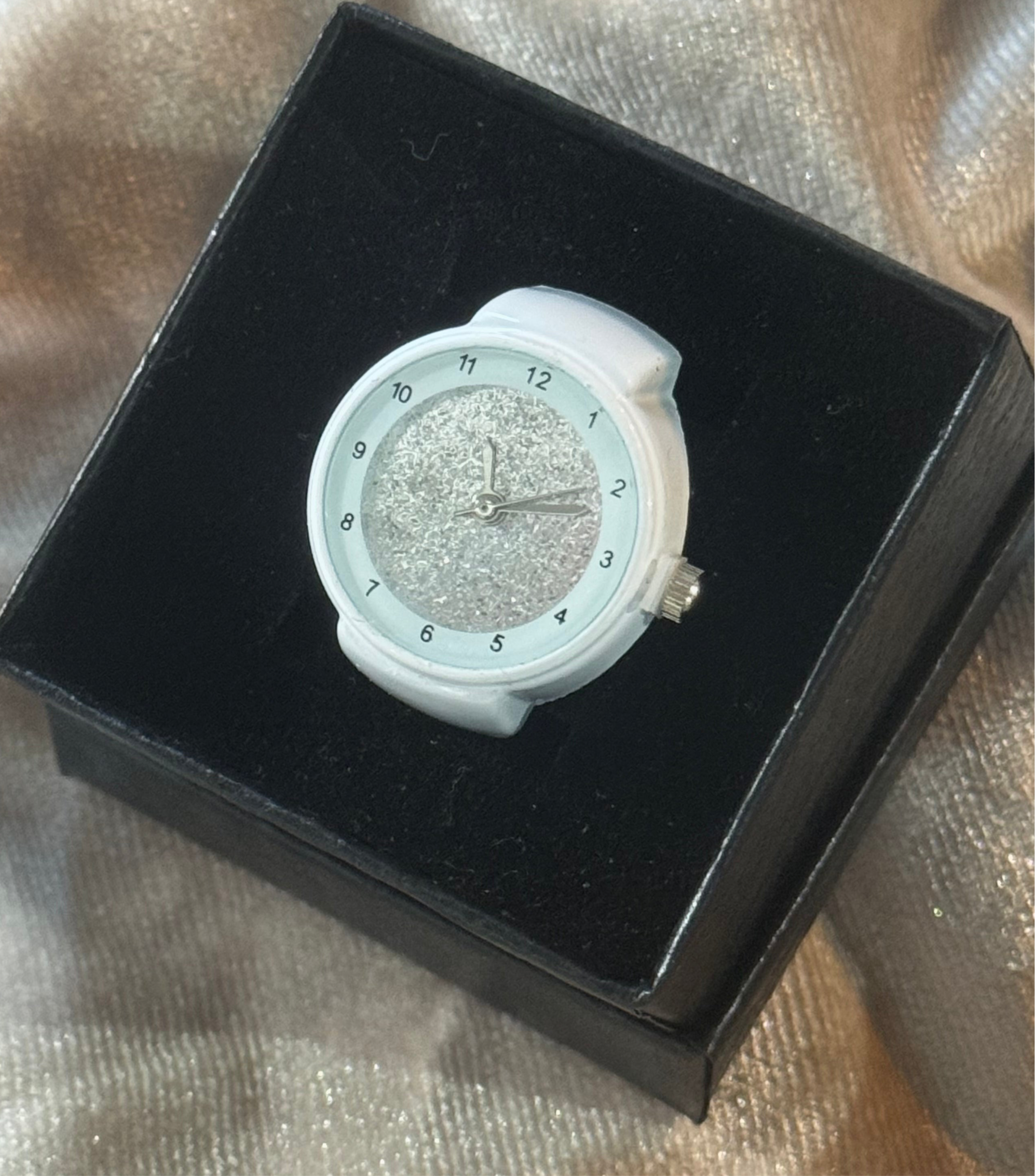 Glitter Watch Ring