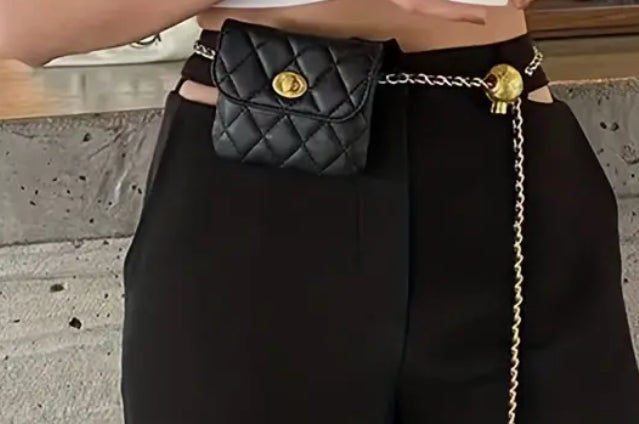 Petit sac banane matelassé
