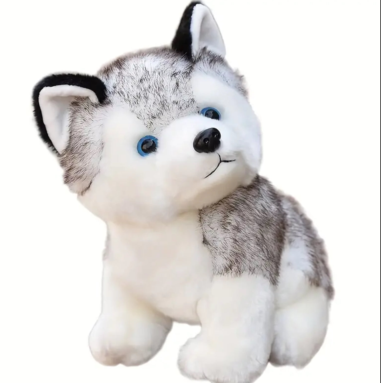 Peluche chien Husky