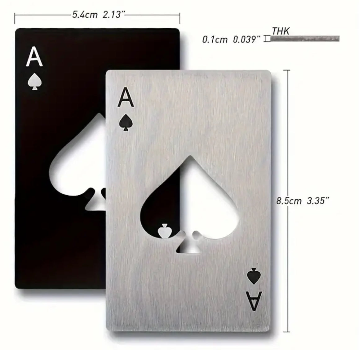 Playing Card Bottle Opener