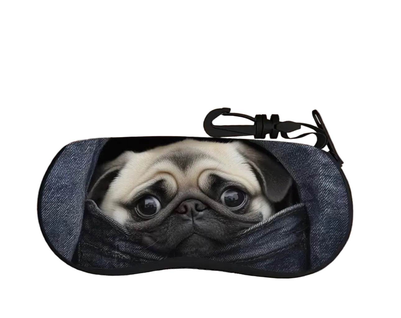 Pug Soft Glasses Case