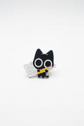 Keep Trying Black Cat Pin