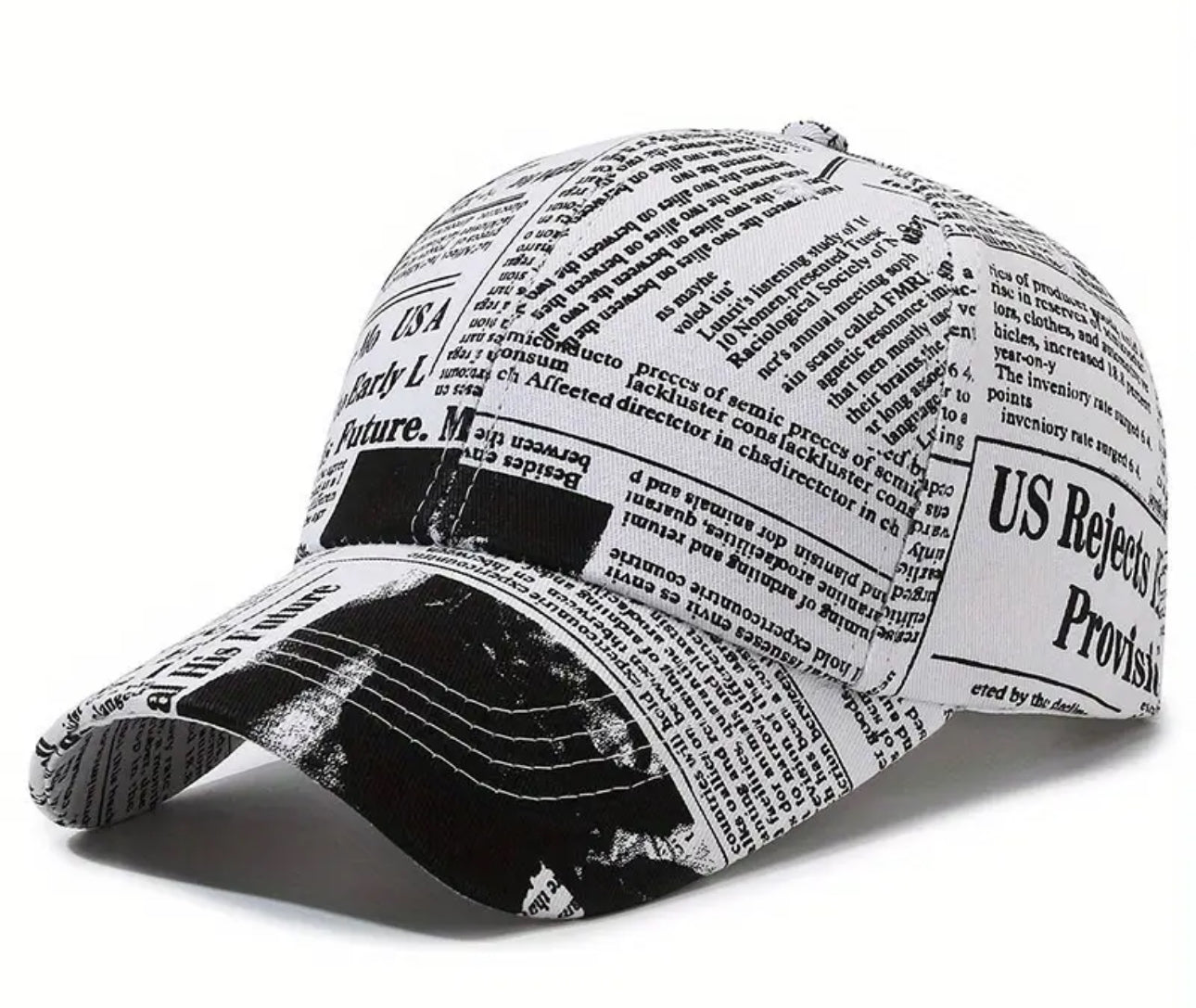 Newspaper cap