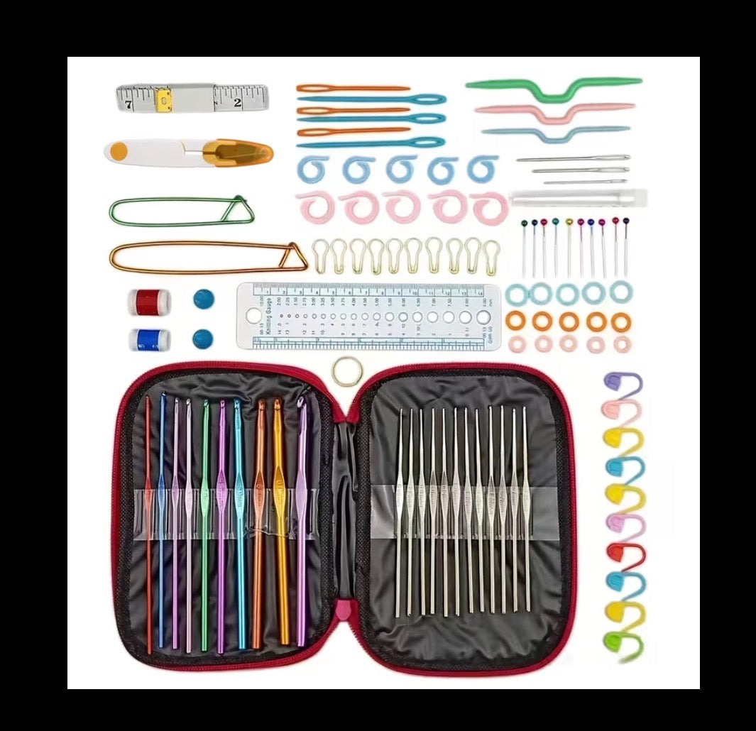 100 Piece Crochet Starter Kit