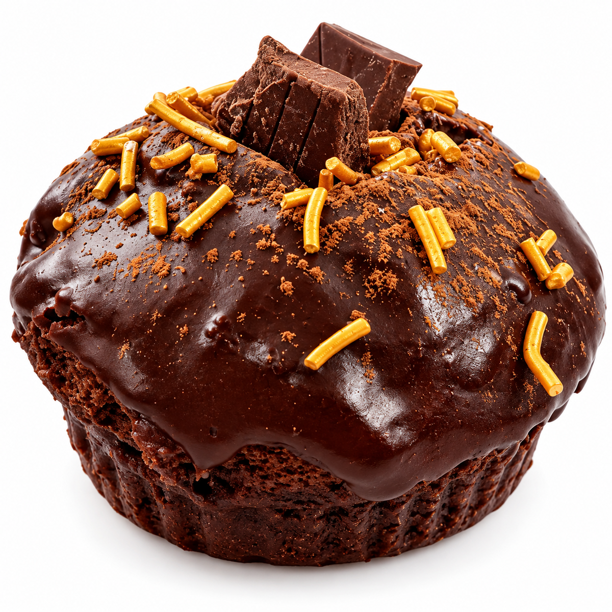 Dairy-Free Chocolate Mud Cake (Single Serve) (DF, GF)