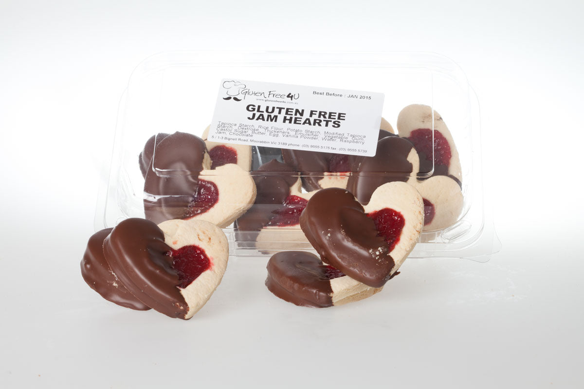 Biscuits en forme de cœur (commander 48 heures à l'avance)