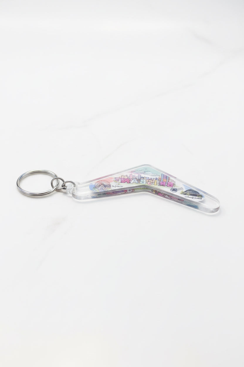 Brisbane Australian Keyring
