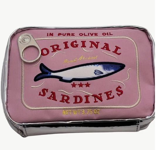 Sardines tin pouch bag (Pink)