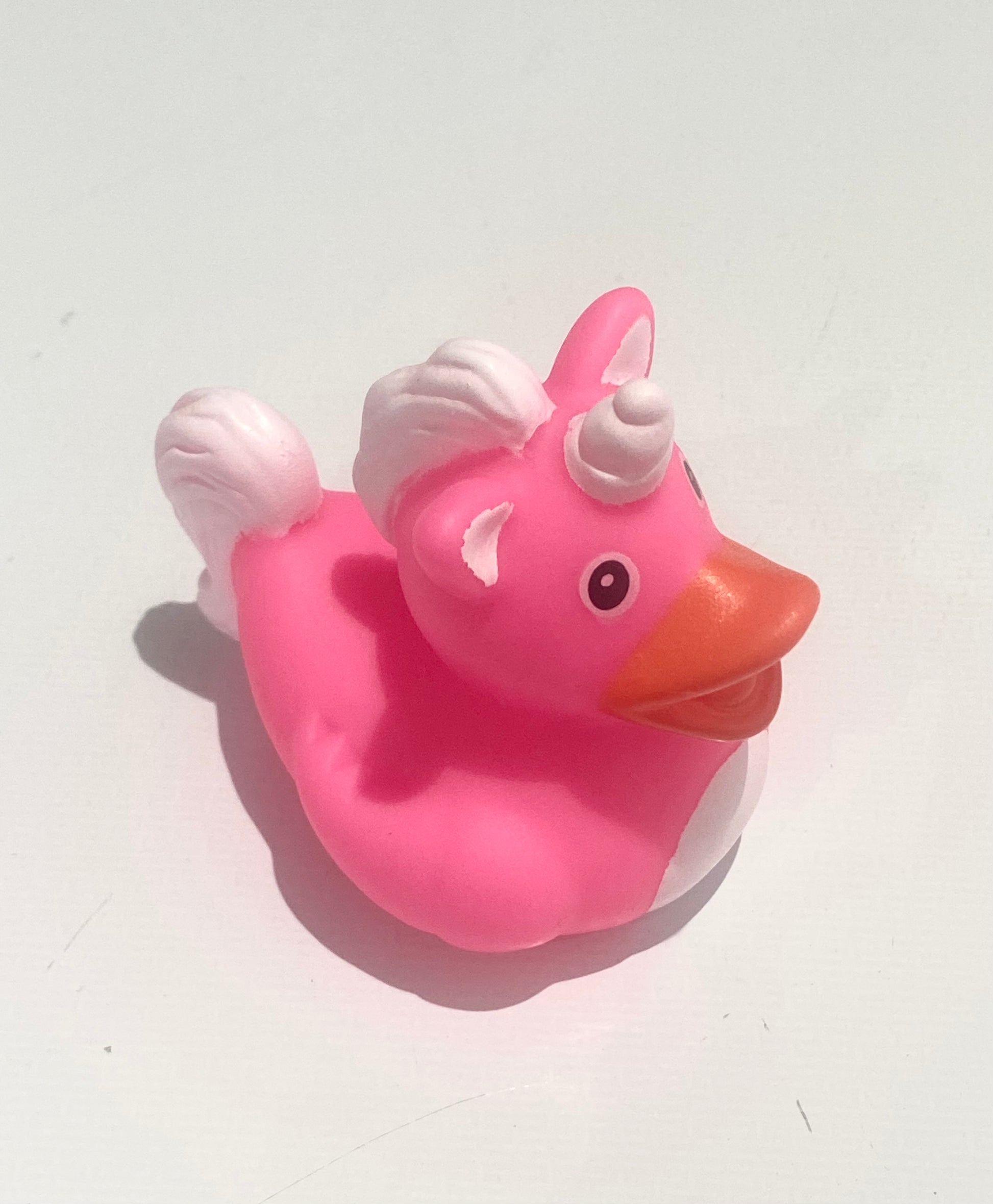 Pink Unicorn Rubber Duck