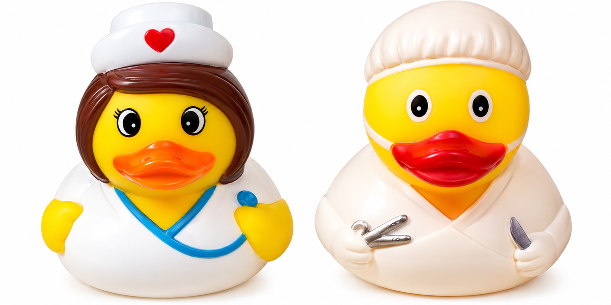 Nurse & Surgeon Rubber Ducks