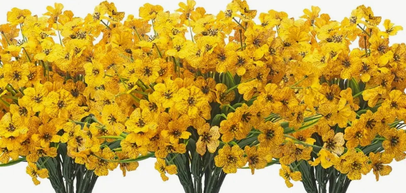 Bouquet de petites fleurs jaunes