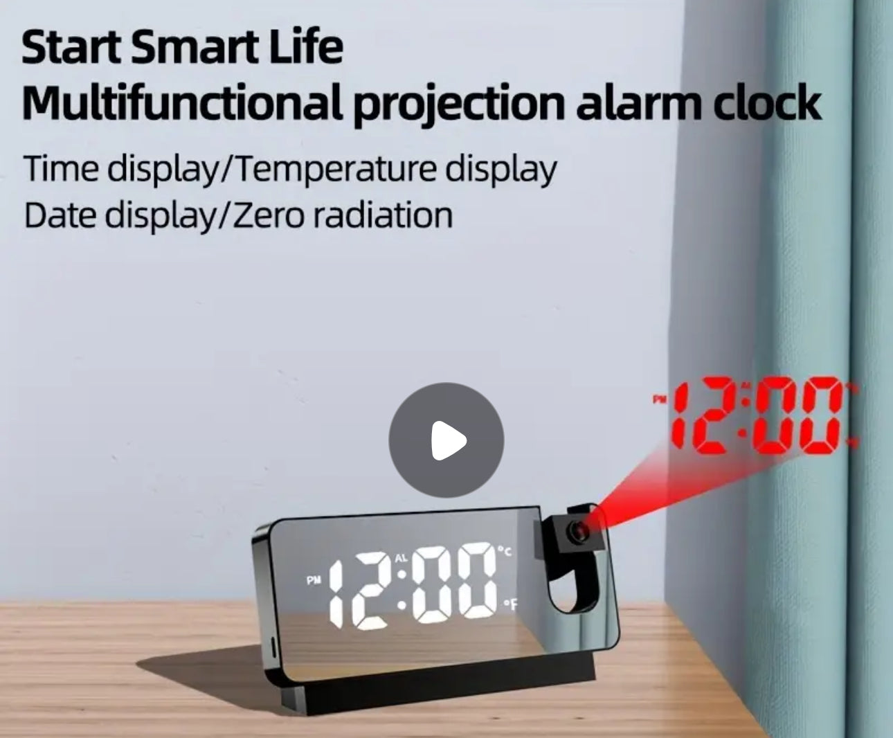 Projector Alarm Clock