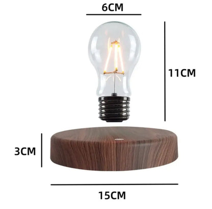 Levitating Rotating Light Bulb Lamp