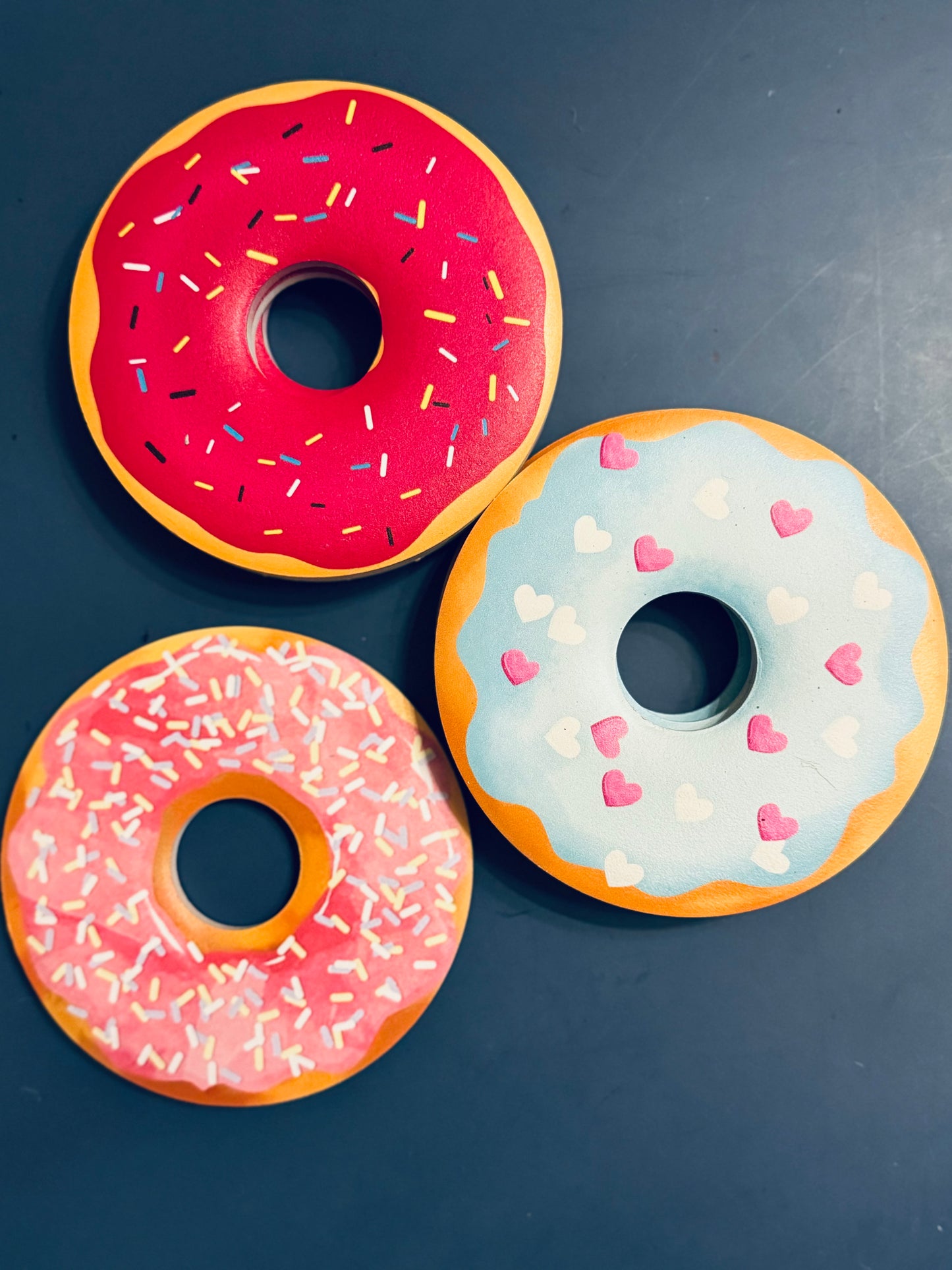 Iced Donut Coasters