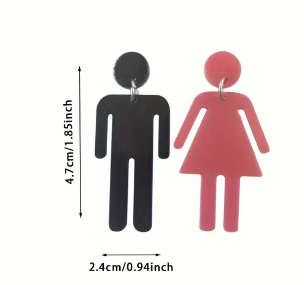 Boucles d'oreilles à tige en acier inoxydable pour homme et femme