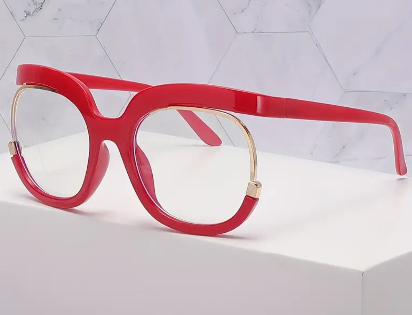 Red Alexander glasses