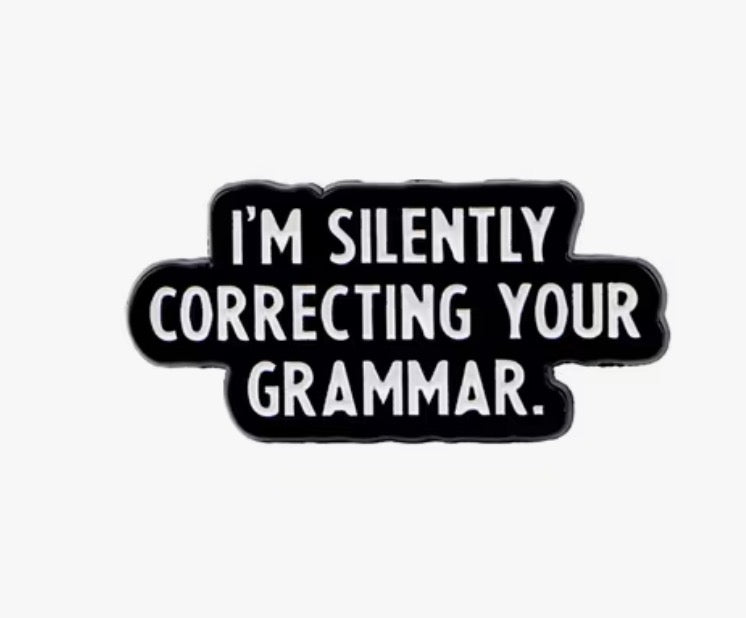 Silently Correcting Your Grammar Pin