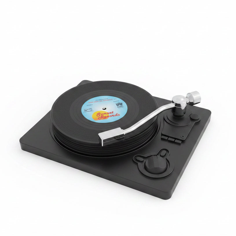 Vinyl Records coaster set of 6 (Large)