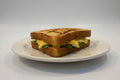 Dairy-Free Ham, Spinach & Cheese Toastie (GF,DF, EF)