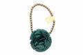 Green Flower beaded necklace