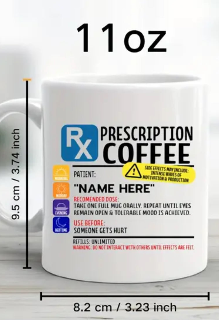 Tasse à café sur ordonnance 325 ml