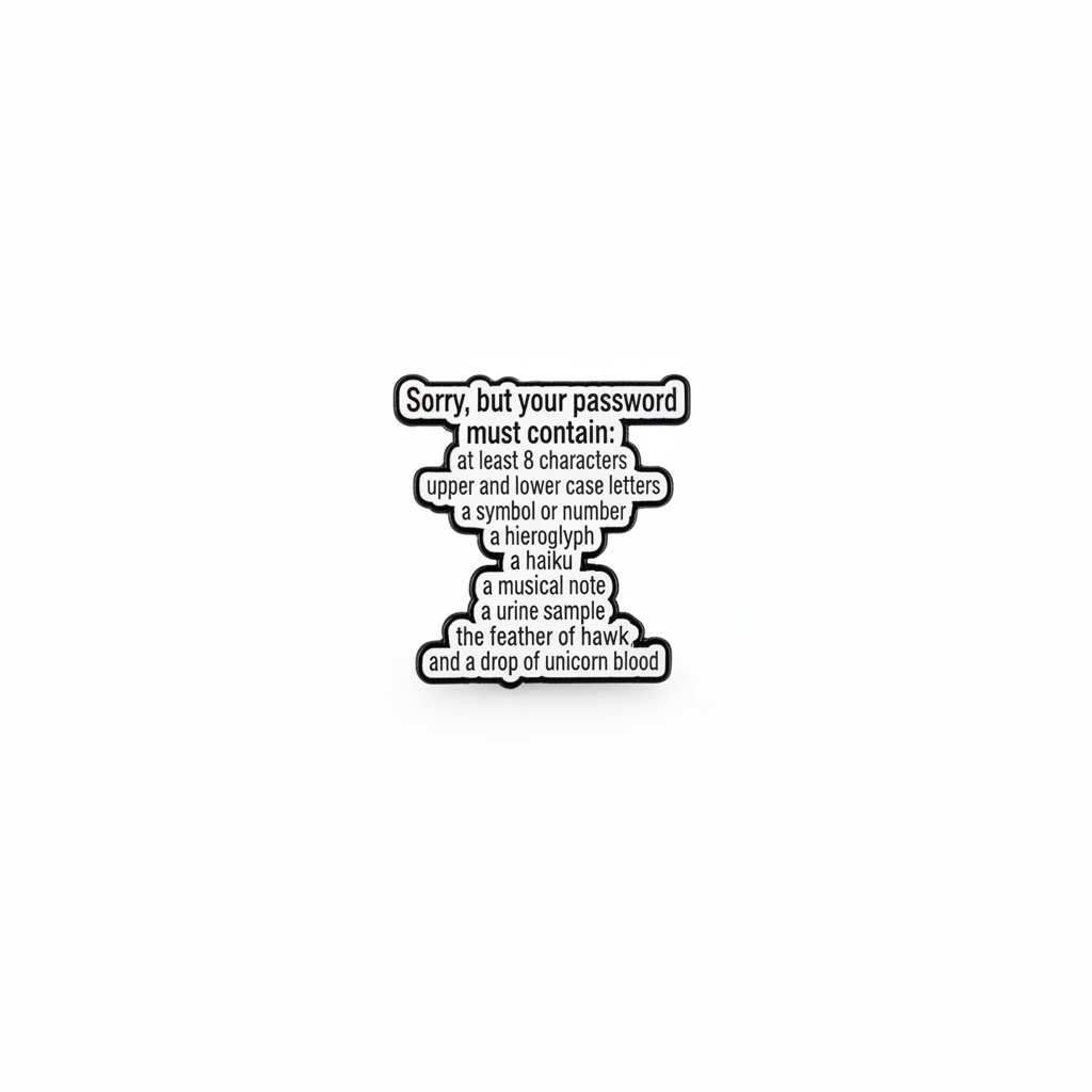 Password Requirements Pin