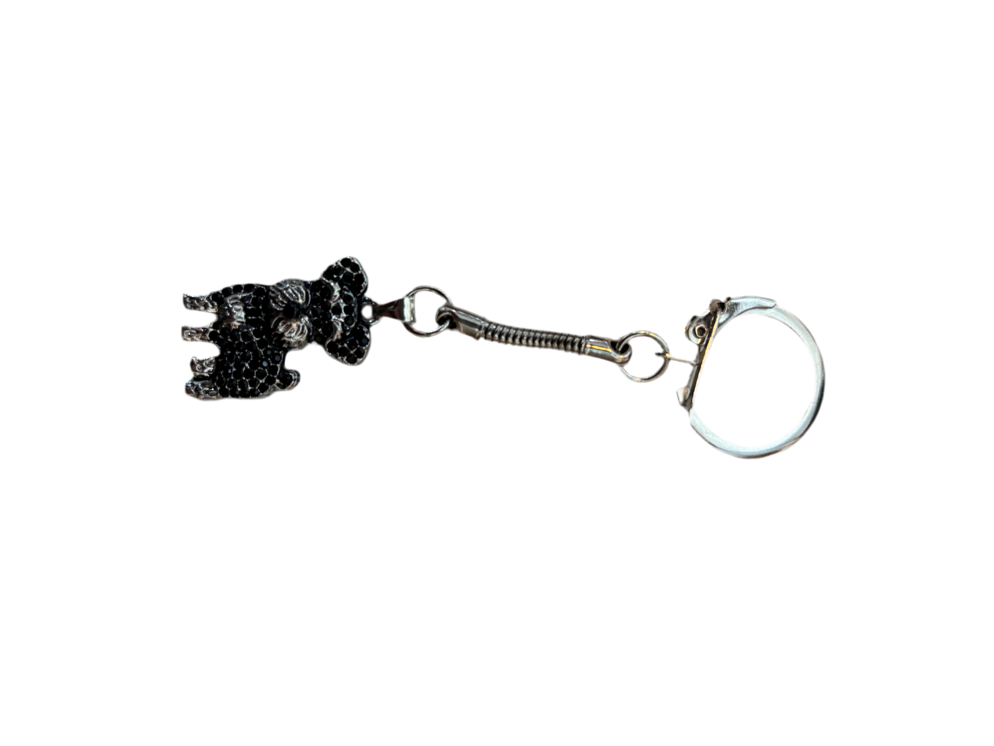 Shih tzu Diamonte keychain