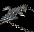 Raven necklace