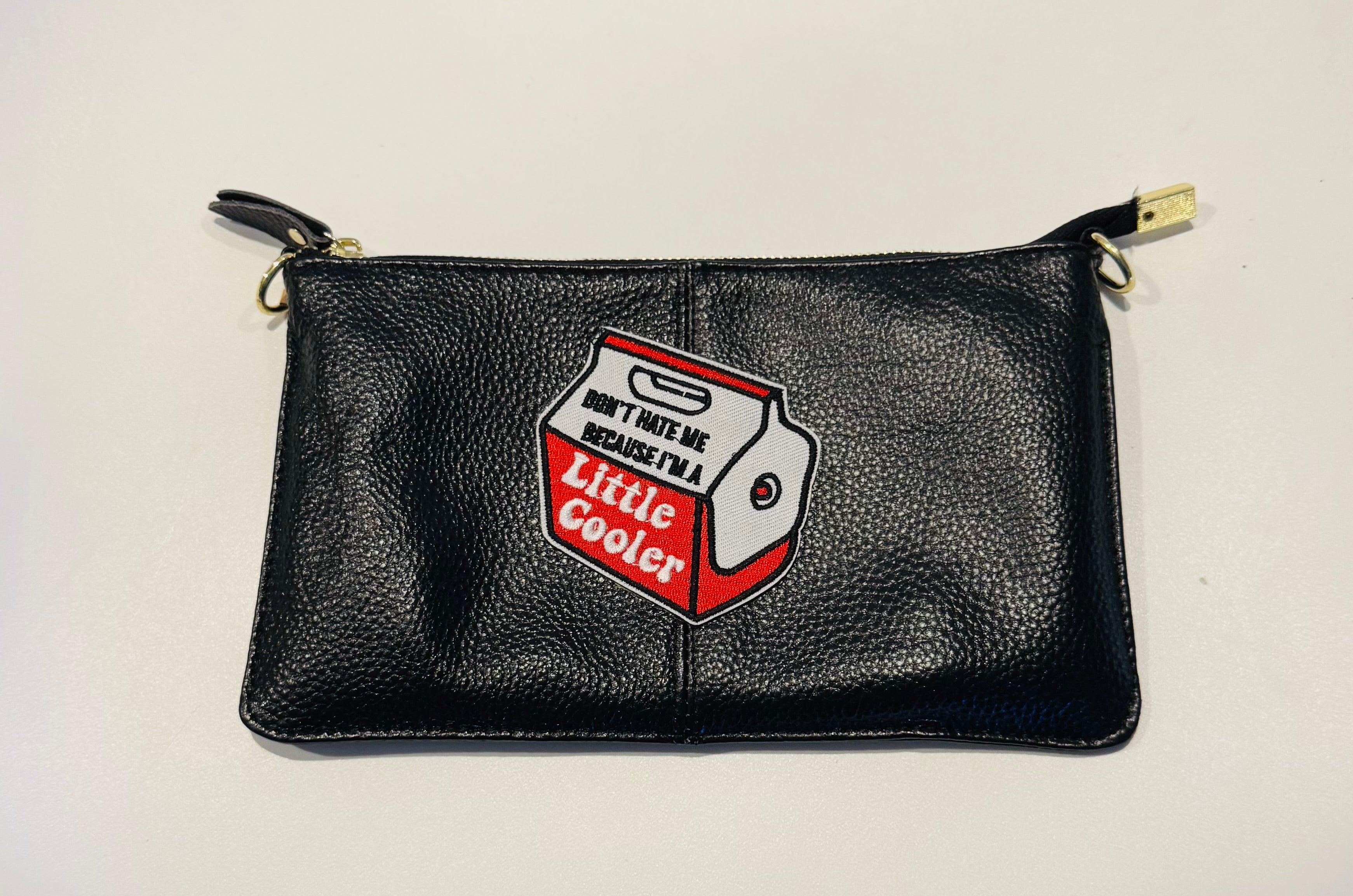 “Don’t Hate me Because I’m a Little Cooler” Leather Handbag