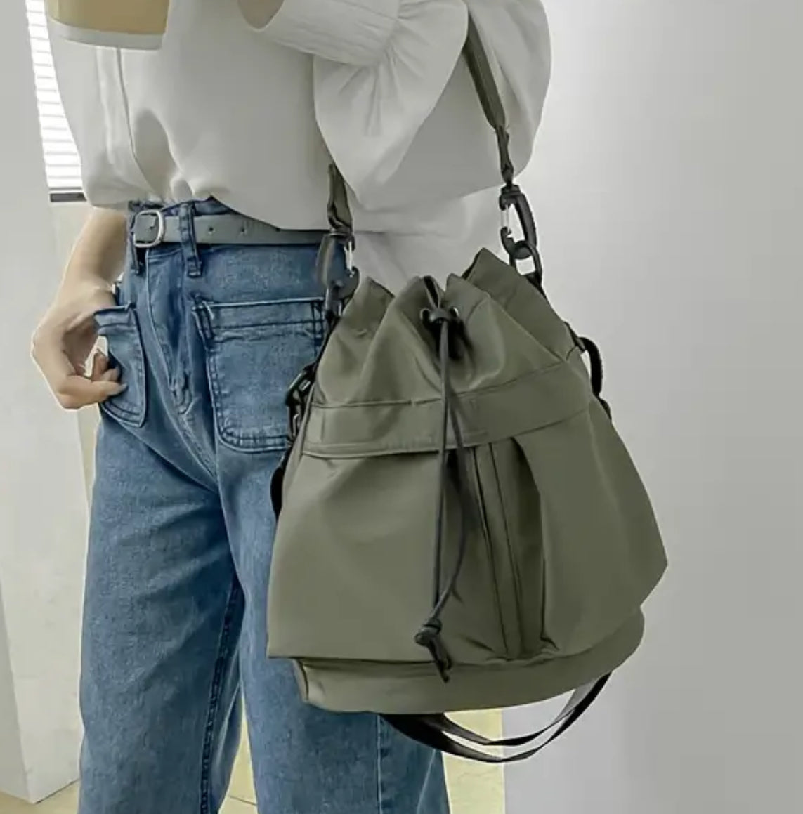 Casual Fabric Shoulder Bag