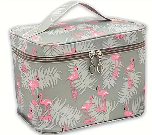 Flamingo Cosmetic Bag