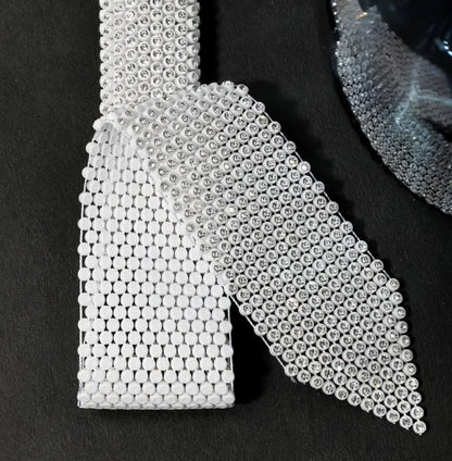 Flexible Rhinestone Tie