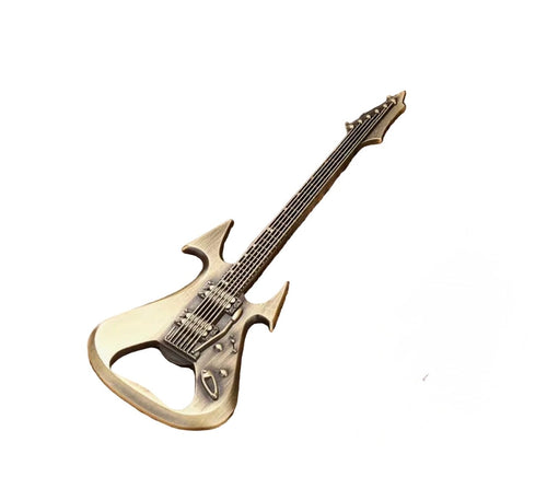 Bronze Guitar Bottle Opener