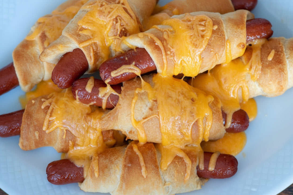 Cheesy Puffy Dogs ( Dairy-Free, Gluten-Free)