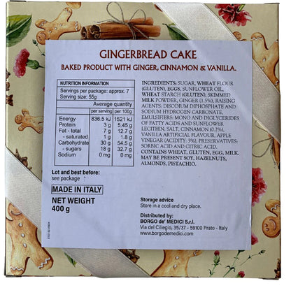 Traditional Italian Gingerbread Cake