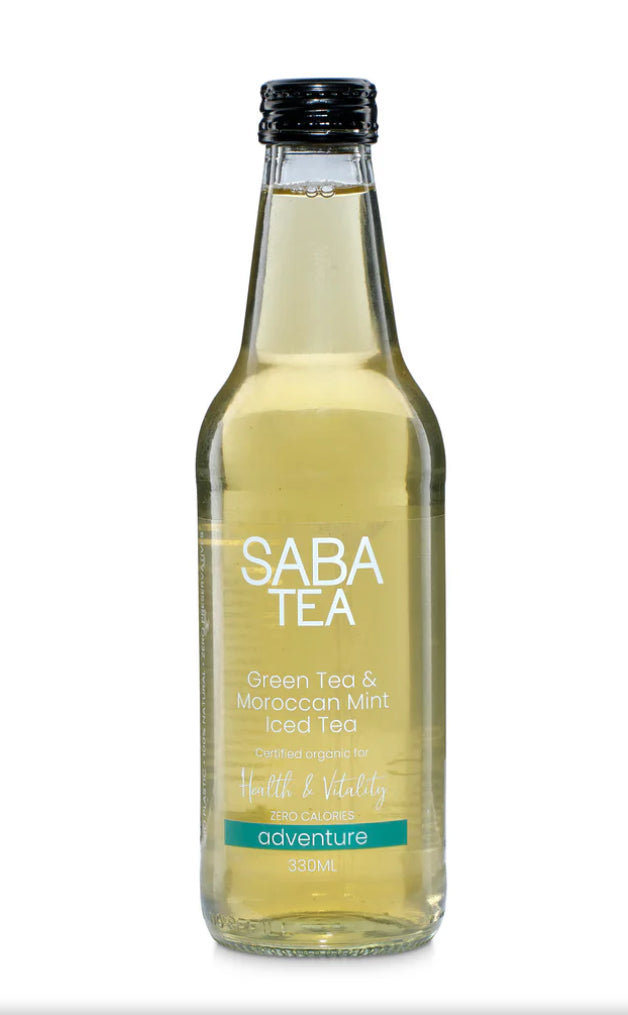 Organic Green Tea & Moroccan Mint Iced Tea