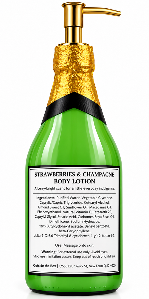 Strawberries & Champagne Body Lotion – 390 mL