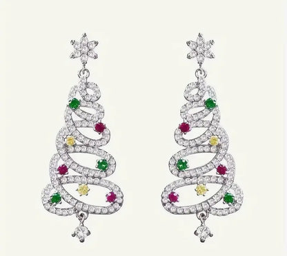 Christmas Tree Stud Earrings