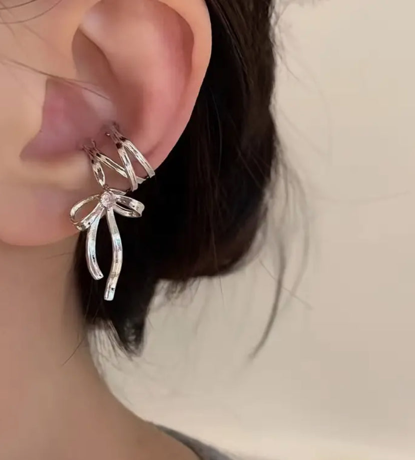 Manchette d'oreille en ruban (une paire)