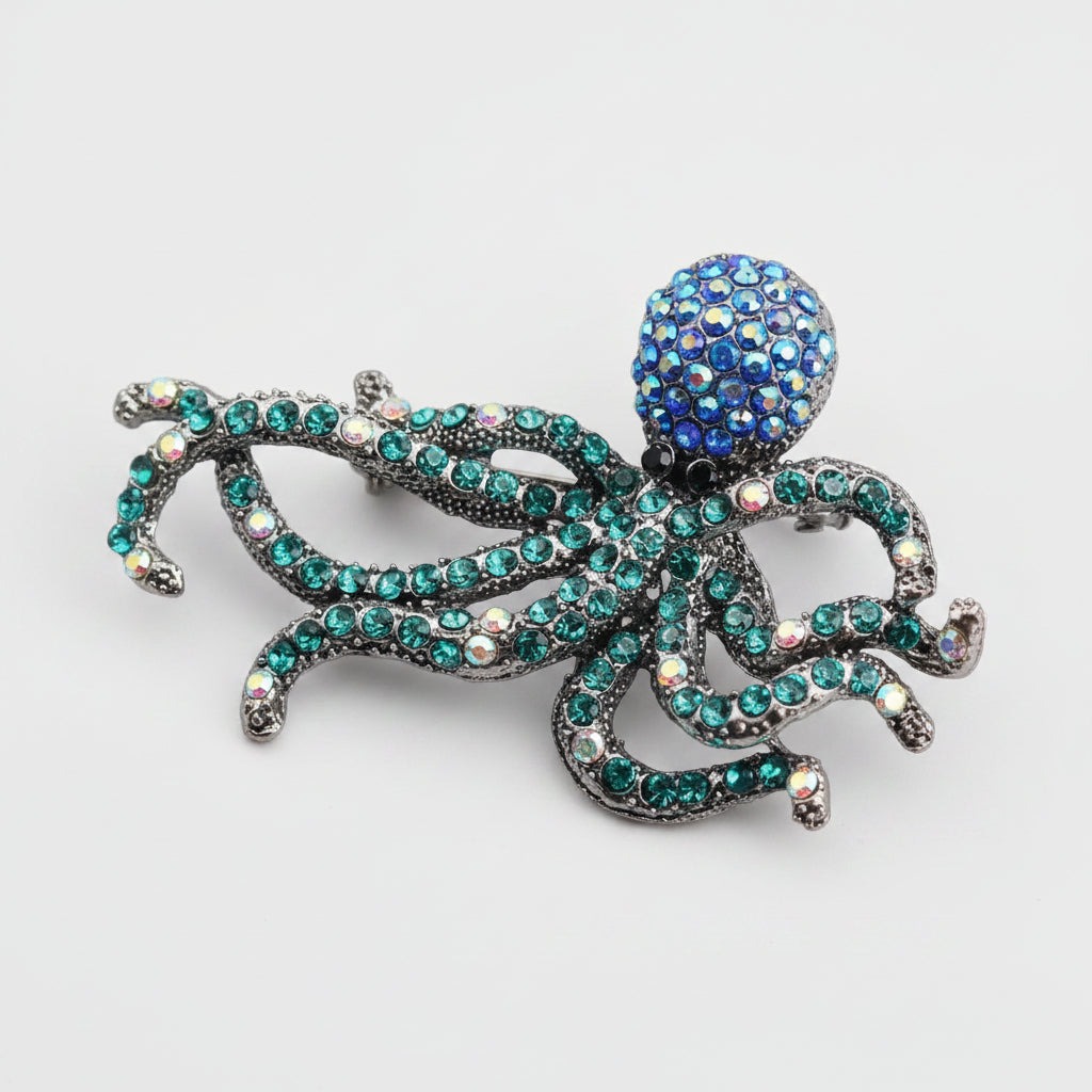 Octopus Brooch